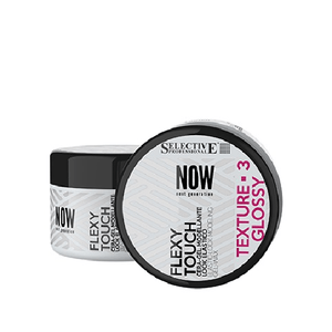 Selective professional cera gel modellante look elastico per capelli now flexy touch 100ml