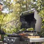 Weber-barbecue-a-gas-gpl-spirit-e-325-gbs-acciaio-nero-con-ruote-girevoli