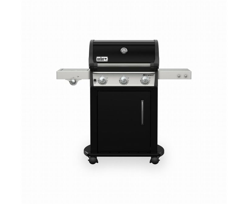 Weber-barbecue-a-gas-gpl-spirit-e-325-gbs-acciaio-nero-con-ruote-girevoli