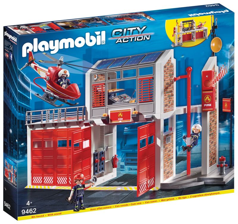 Playmobil-City-Action---Grande-caserma-dei-pompieri--9462-