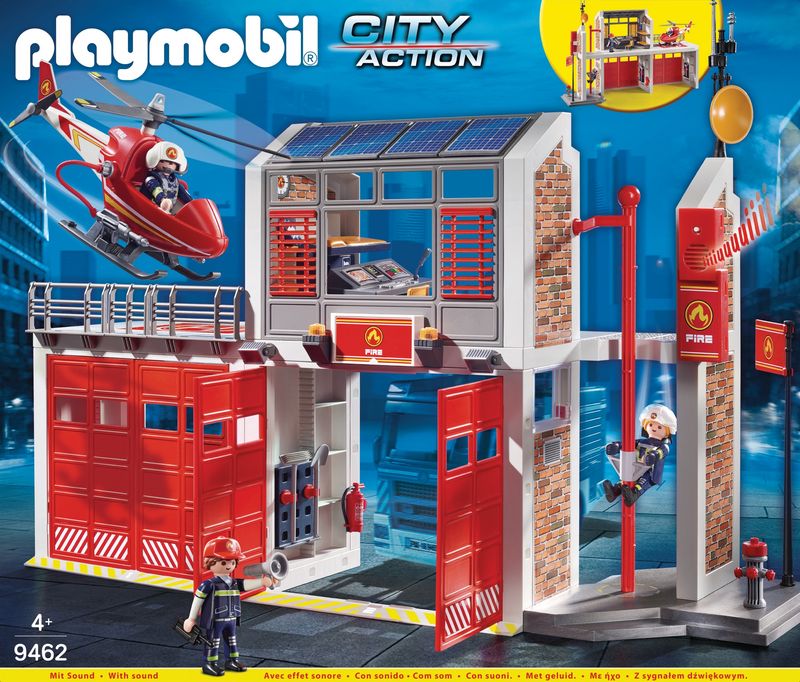 Playmobil-City-Action---Grande-caserma-dei-pompieri--9462-