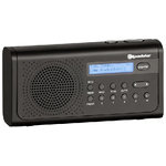 Roadstar TRA-300D+/BK radio Portatile Analogico e digitale Nero