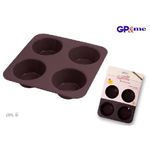 GpandMe Stampo in Silicone Muffin 4 Posti