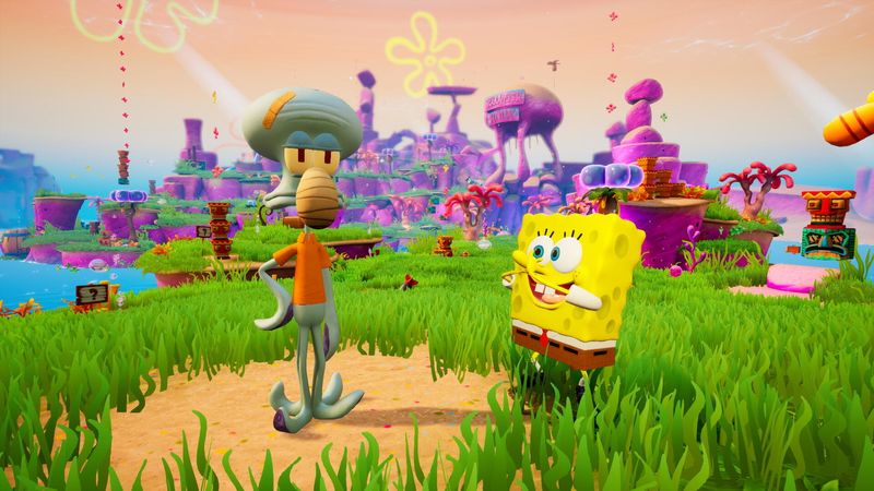 THQ-Nordic-Spongebob-SquarePants---Battle-for-Bikini-Bottom---Rehydrated---Shiny-Edition-Collezione-Tedesca-Inglese-Cinese-semplificato-Coreano-ESP-Francese-ITA-Giapponese-Polacco-Portoghese-Russo-PlayStation-4