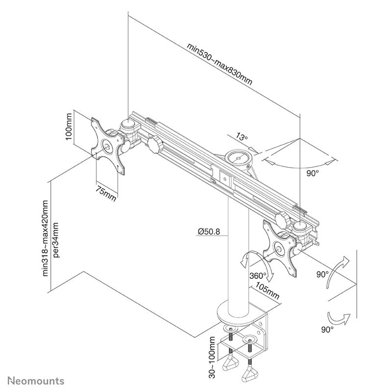 Neomounts-by-Newstar-Supporto-da-scrivania-per-monitor