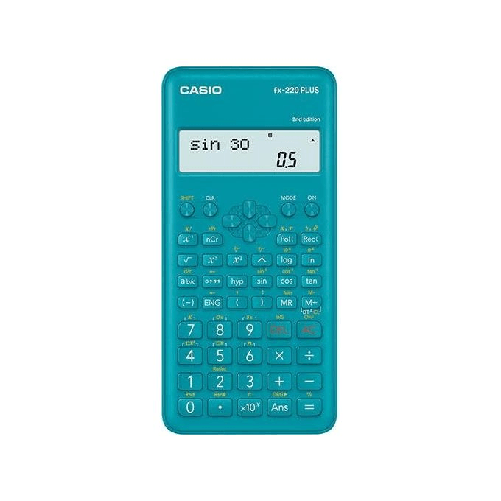 Casio-FX-220-Plus-calcolatrice-Tasca-Calcolatrice-scientifica-Blu