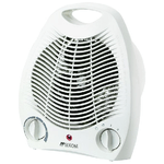 Sekom SO209 stufetta elettrica Bianco 2000 W Riscaldatore ambiente elettrico con ventilatore