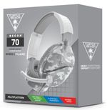 Turtle-Beach-Recon-70-Auricolare-Cablato-A-Padiglione-Giocare-Grigio-Bianco