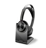 Poly-Voyager-Focus-2-UC-Auricolare-stereo-On-Ear--USB-C-Bluetooth-Wireless-Microsoft-Team-con-stazione-di-ricarica-