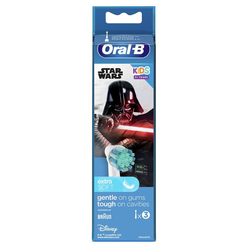 Oral-B-Testina-Di-Ricambio-per-Spazzolino-Kids-Star-Wars.-Confezione-Da-3