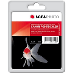 AgfaPhoto APCPGI550XLB cartuccia d'inchiostro 1 pz Nero