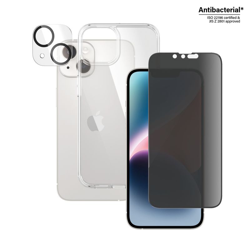 PanzerGlassa¢-3-in-1-Privacy-Schutzset-fA¼r-iPhone-14