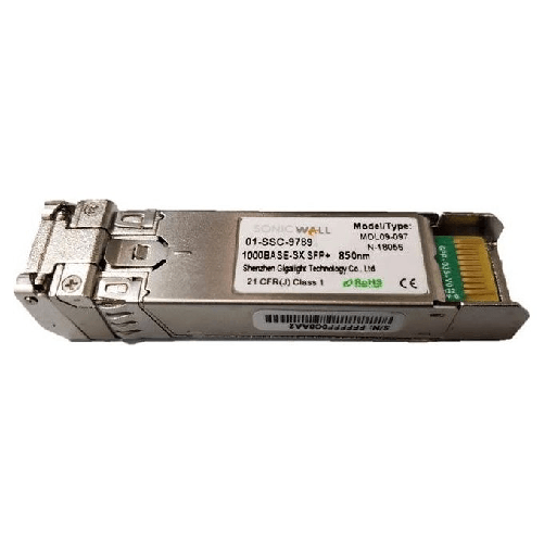 SonicWall-01-SSC-9789-modulo-del-ricetrasmettitore-di-rete-Fibra-ottica-1000-Mbit-s-mini-GBIC-SFP-850-nm