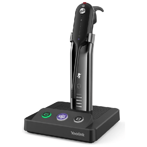 Yealink-WH63-Teams-Auricolare-Wireless-A-clip-A-Padiglione-In-ear-Ufficio-Micro-USB-Base-di-ricarica-Nero