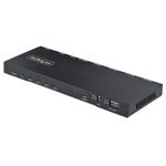 StarTech.com Splitter HDMI 4K a 4 Porte - Sdoppiatore HDMI 2.0 4K 60Hz 1 In e 4 Out - HUB HDMI 4K con Scaler Integrato