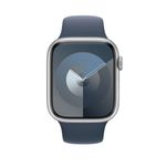 Cinturino-Sport-Apple-Watch-Storm-Blue-M-L--per-Apple-Watch-Series-9-45-mm-