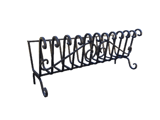Brucialegna braciere con riccio cm 76x28