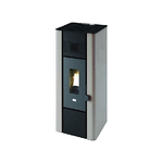 Stufe Punto Fuoco Pellet Minni 6,3Kw (Br) Bianco