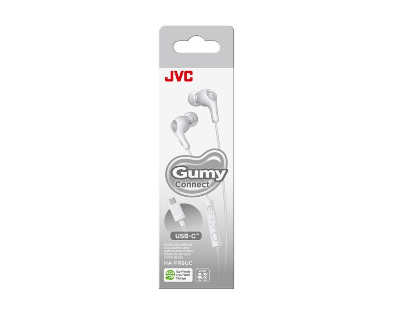 JVC-HA-FR9UC-Auricolare-Cablato-In-ear-Musica-e-Chiamate-USB-tipo-C-Bianco