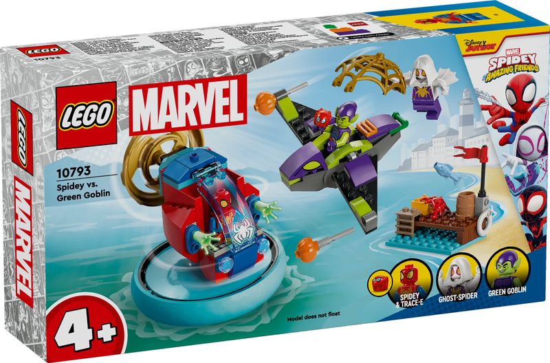 LEGO-Spidey-e-i-Suoi-Fantastici-Amici-10793-Spider-man-vs.-Goblin-Giochi-Bambini-4--con-Veicoli-Giocattolo-e-3-Supereroi