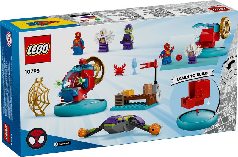 LEGO-Spidey-e-i-Suoi-Fantastici-Amici-10793-Spider-man-vs.-Goblin-Giochi-Bambini-4--con-Veicoli-Giocattolo-e-3-Supereroi