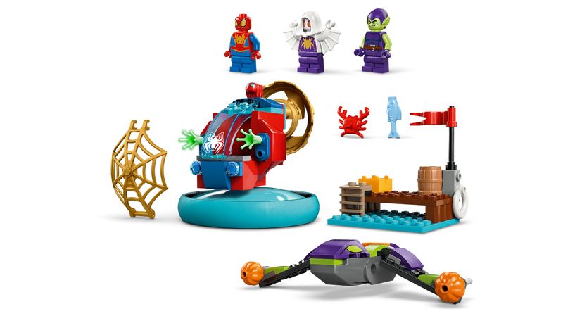 LEGO-Spidey-e-i-Suoi-Fantastici-Amici-10793-Spider-man-vs.-Goblin-Giochi-Bambini-4--con-Veicoli-Giocattolo-e-3-Supereroi