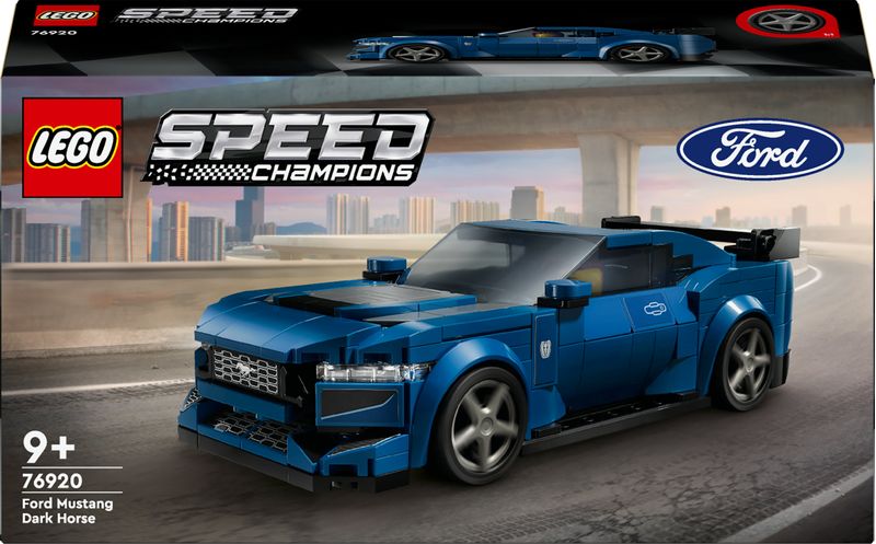 LEGO-Speed-Champions-76920-Auto-Sportiva-Ford-Mustang-Dark-Horse-Modellino-di-Macchina-Giocattolo-da-Costruire-per-Bambini-9-