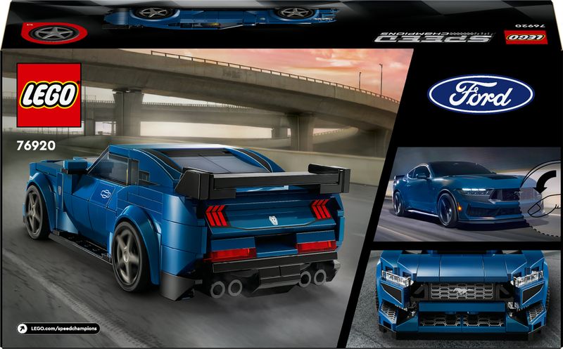 LEGO-Speed-Champions-76920-Auto-Sportiva-Ford-Mustang-Dark-Horse-Modellino-di-Macchina-Giocattolo-da-Costruire-per-Bambini-9-