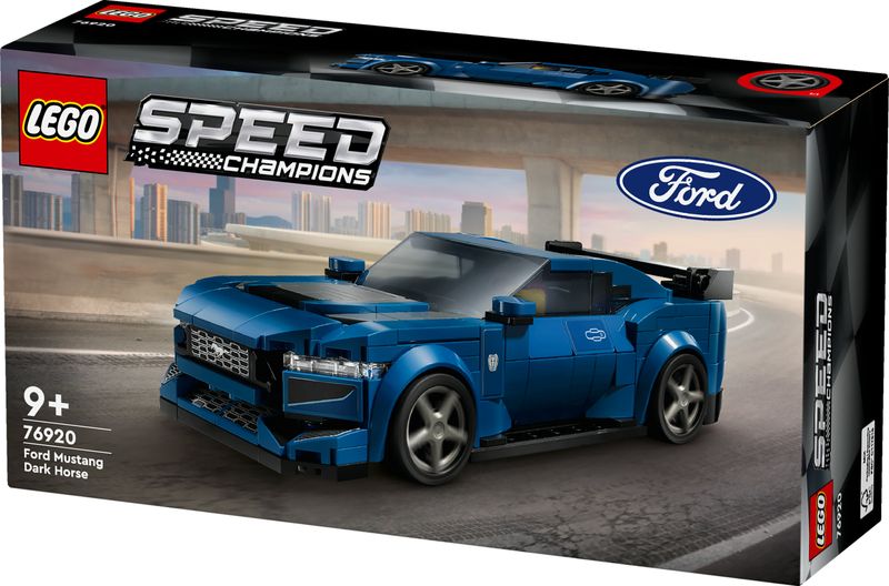 LEGO-Speed-Champions-76920-Auto-Sportiva-Ford-Mustang-Dark-Horse-Modellino-di-Macchina-Giocattolo-da-Costruire-per-Bambini-9-