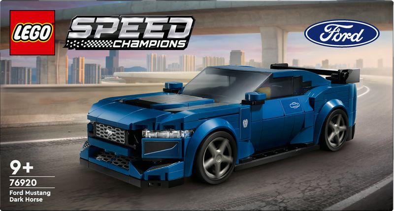 LEGO-Speed-Champions-76920-Auto-Sportiva-Ford-Mustang-Dark-Horse-Modellino-di-Macchina-Giocattolo-da-Costruire-per-Bambini-9-