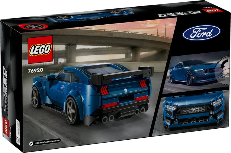 LEGO-Speed-Champions-76920-Auto-Sportiva-Ford-Mustang-Dark-Horse-Modellino-di-Macchina-Giocattolo-da-Costruire-per-Bambini-9-