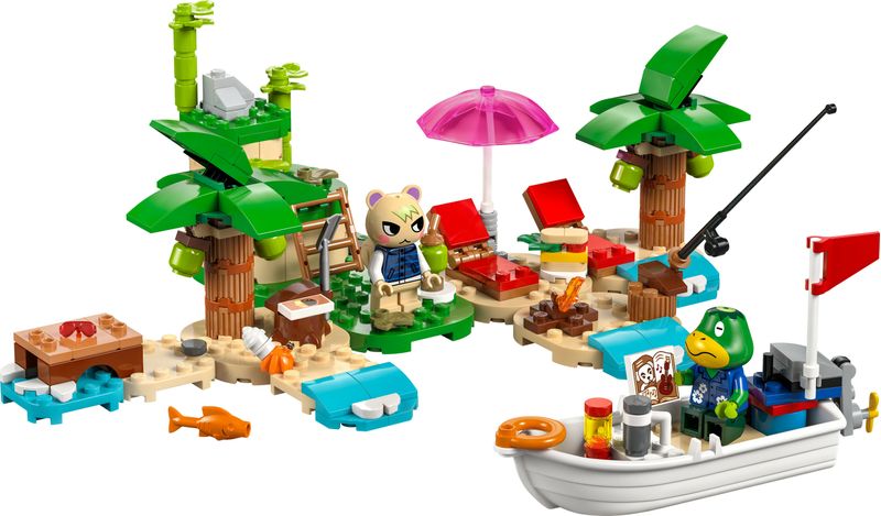 LEGO-Animal-Crossing-77048-Tour-in-Barca-di-Remo-Giochi-Creativi-per-Bambini-6--con-2-Personaggi-della-Serie-di-Videogiochi