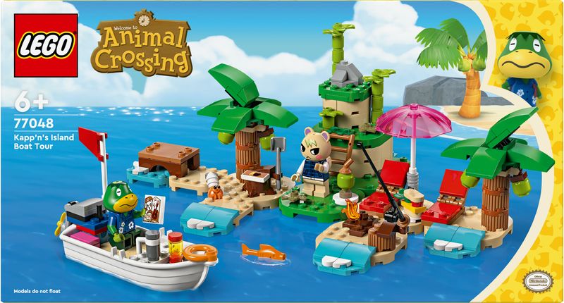 LEGO-Animal-Crossing-77048-Tour-in-Barca-di-Remo-Giochi-Creativi-per-Bambini-6--con-2-Personaggi-della-Serie-di-Videogiochi