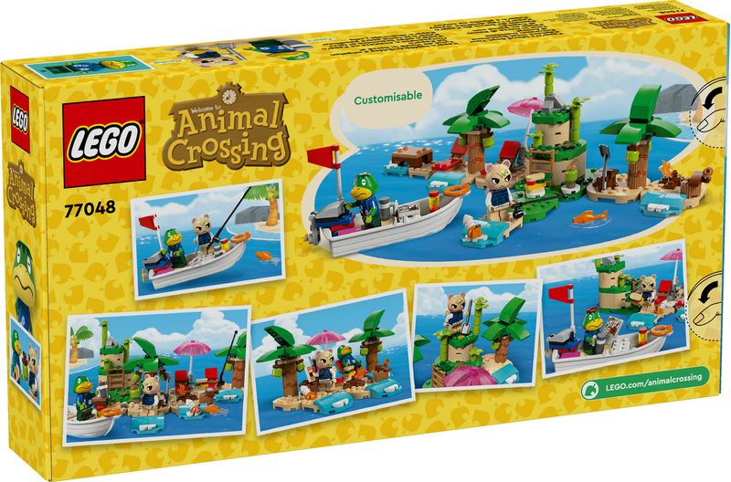 LEGO-Animal-Crossing-77048-Tour-in-Barca-di-Remo-Giochi-Creativi-per-Bambini-6--con-2-Personaggi-della-Serie-di-Videogiochi