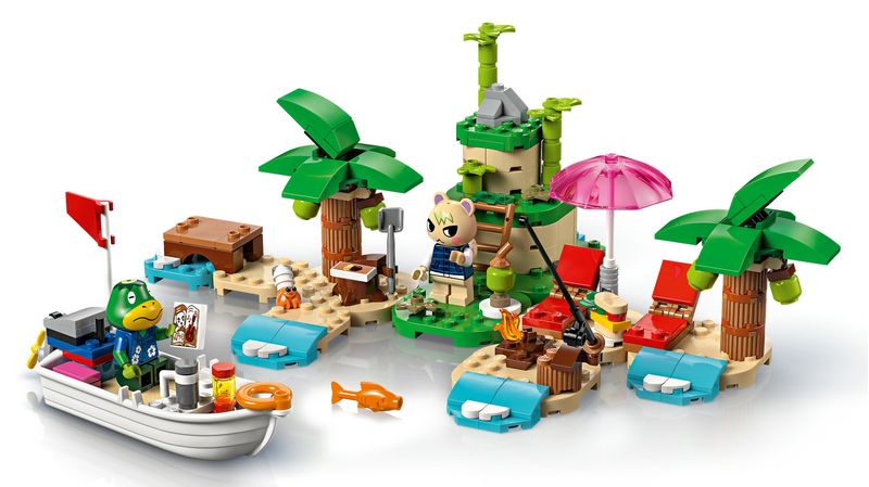 LEGO-Animal-Crossing-77048-Tour-in-Barca-di-Remo-Giochi-Creativi-per-Bambini-6--con-2-Personaggi-della-Serie-di-Videogiochi