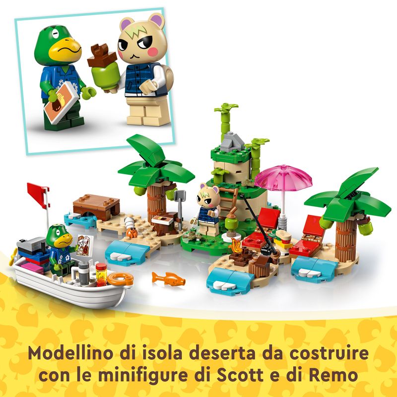 LEGO-Animal-Crossing-77048-Tour-in-Barca-di-Remo-Giochi-Creativi-per-Bambini-6--con-2-Personaggi-della-Serie-di-Videogiochi