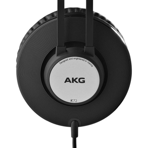 AKG-K72-Cuffie-Cablato-A-Padiglione-MUSICA-Nero-Bianco