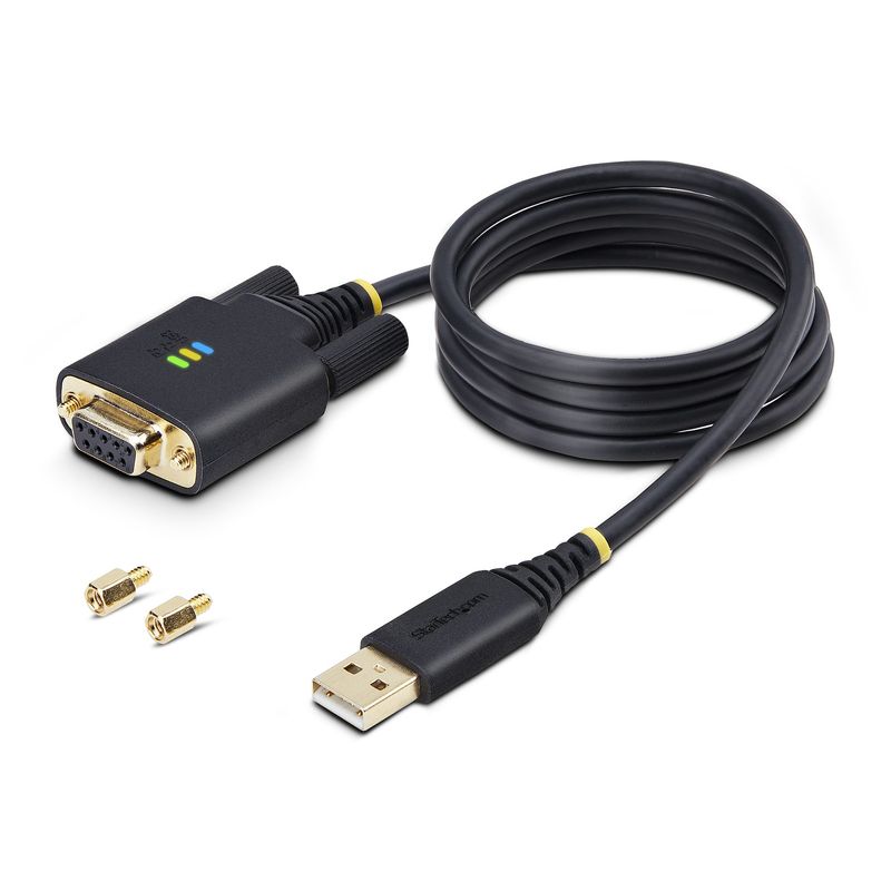 StarTech.com-1P3FFCNB-USB-SERIAL-cavo-seriale-Nero-1-m-USB-tipo-A-DB-9