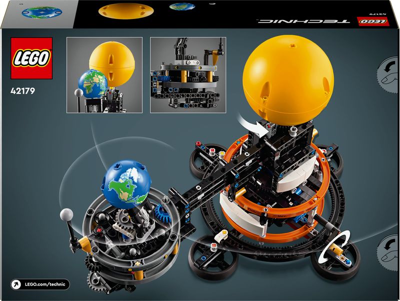 LEGO-Technic-42179-Pianeta-Terra-e-Luna-in-Orbita-Giochi-Spaziali-per-Bambini-10--Sistema-Solare-da-Costruire-con-Rotazione