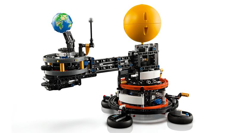 LEGO-Technic-42179-Pianeta-Terra-e-Luna-in-Orbita-Giochi-Spaziali-per-Bambini-10--Sistema-Solare-da-Costruire-con-Rotazione