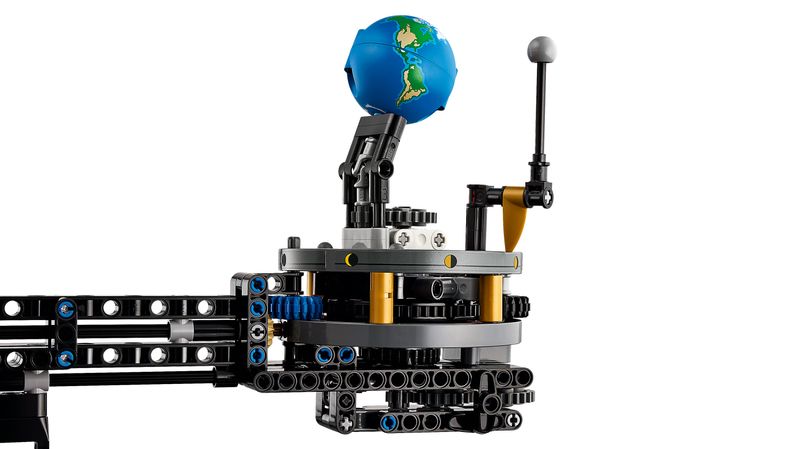 LEGO-Technic-42179-Pianeta-Terra-e-Luna-in-Orbita-Giochi-Spaziali-per-Bambini-10--Sistema-Solare-da-Costruire-con-Rotazione