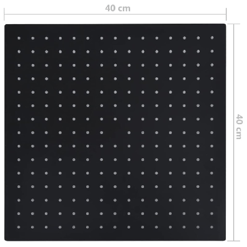 Testa-Doccia-a-Pioggia-in-Acciaio-Inox-40x40-cm-Quadrata-Nera