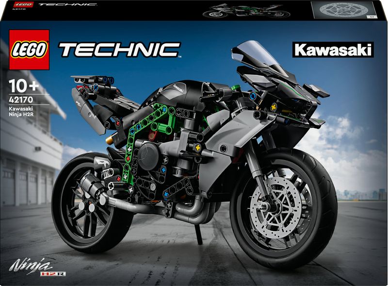 LEGO Technic 42170 Motocicletta Kawasaki Ninja H2R, Giochi per