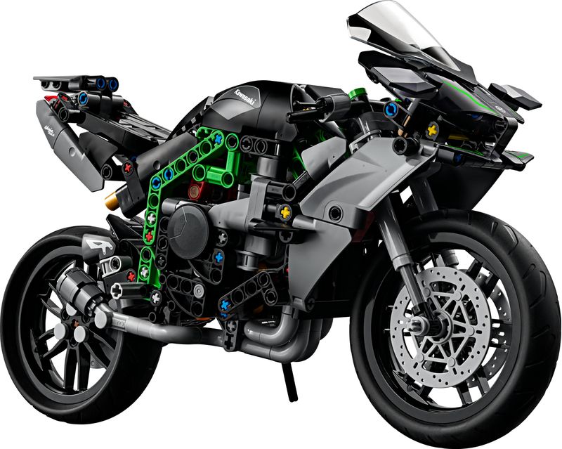 LEGO-Technic-42170-Motocicletta-Kawasaki-Ninja-H2R-Giochi-per-Bambini-10--Modellino-di-Moto-Giocattolo-in-Scala-da-Costruire