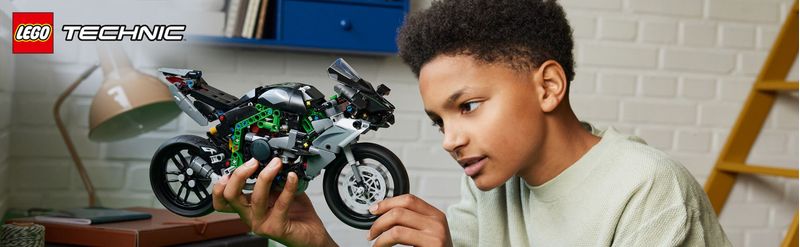 LEGO-Technic-42170-Motocicletta-Kawasaki-Ninja-H2R-Giochi-per-Bambini-10--Modellino-di-Moto-Giocattolo-in-Scala-da-Costruire