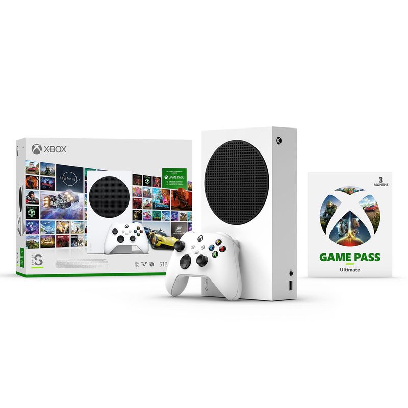 Microsoft-Xbox-Series-S---Starter-Bundle-512-GB-Wi-Fi-Bianco