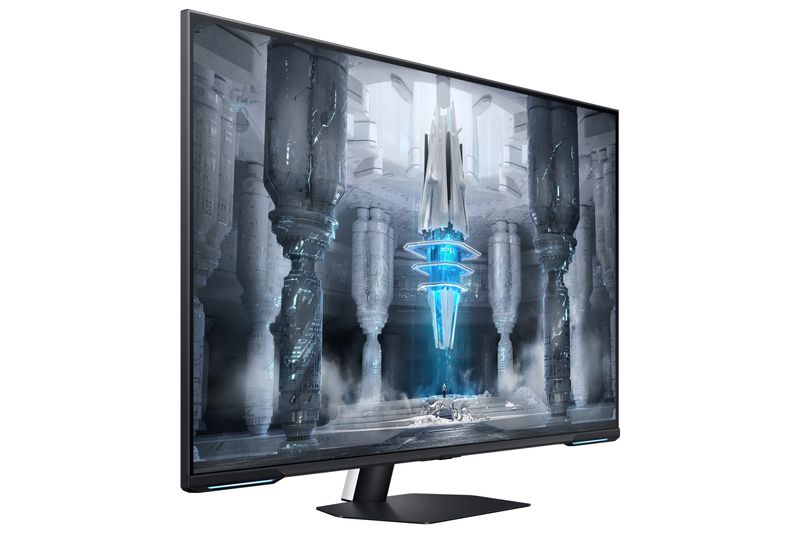 Samsung-Monitor-Gaming-Odyssey-Neo-G7--S43CG700--Flat-43---3840x2160--UHD--Piattaforma-Smart-TV-HDR10--VA-144Hz-1ms-Freesync-Premium-PRO-HDMI-Display-Port-USB-WiFi-Bluetooth-Casse