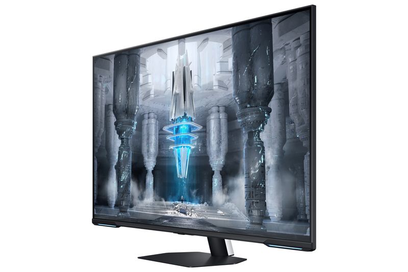 Samsung-Monitor-Gaming-Odyssey-Neo-G7--S43CG700--Flat-43---3840x2160--UHD--Piattaforma-Smart-TV-HDR10--VA-144Hz-1ms-Freesync-Premium-PRO-HDMI-Display-Port-USB-WiFi-Bluetooth-Casse