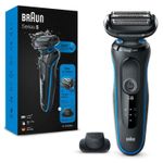 Braun-Series-5-51-B1200S-Rasoio-Trimmer-Blu