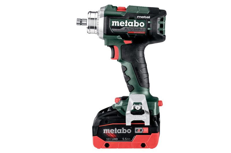 Metabo-BS-18-LTX-3-BL-Q-I-Metal-4000-Giri-min-3-kg-Nero-Verde-Rosso